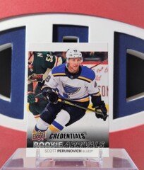 Scott Perunovich 2022-23 - Rookie Arrivals Credentials Upper Deck #Ra-14